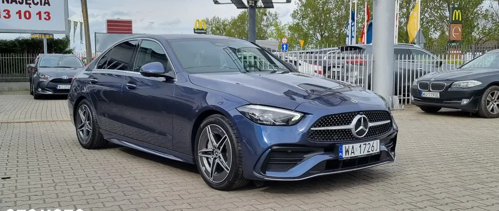 mercedes benz klasa c Mercedes-Benz Klasa C cena 209000 przebieg: 6000, rok produkcji 2023 z Tykocin